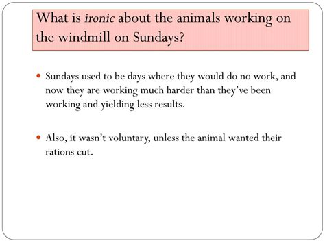 What Is Ironic About The Voluntary Work Animal Farm